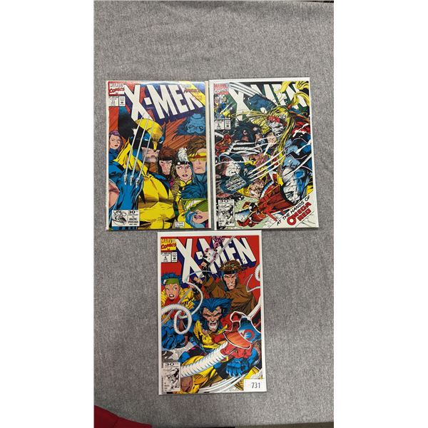 (3) MARVEL X-MEN COMIC BOOKS; #4, 5 & 11