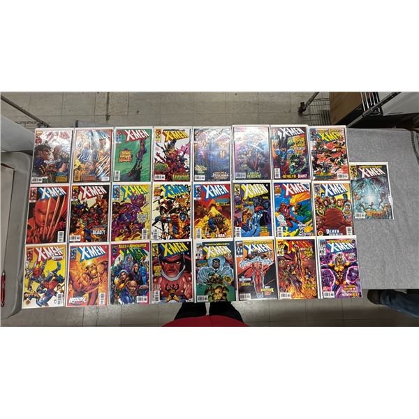 (25) MARVEL X-MEN COMIC BOOKS