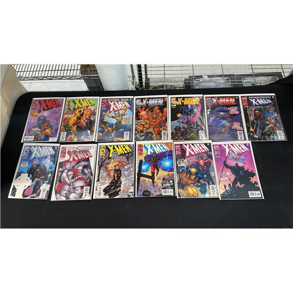 (13) MARVEL X-MEN COMIC BOOKS; COMPLETE RUN #101-113