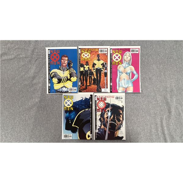 (5) MARVEL NEW X-MEN COMIC BOOKS