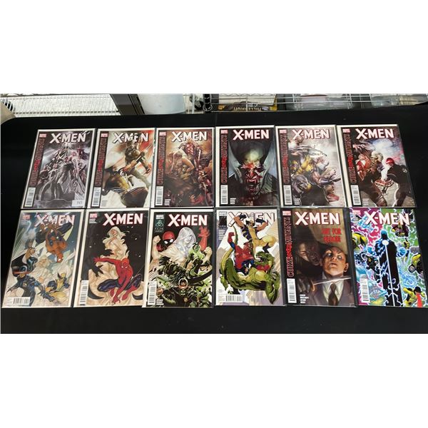 (21) MARVEL X-MEN COMIC BOOKS