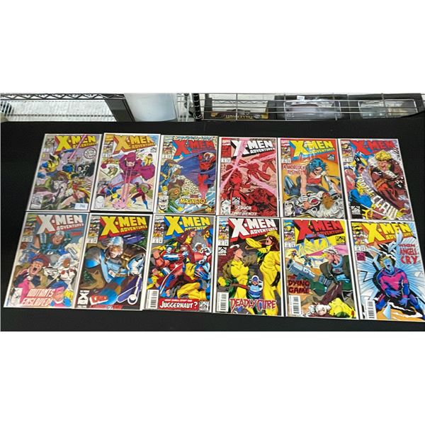 (17) MARVEL X-MEN ADVENTURES COMIC BOOKS; COMPLETE RUN #1-15 & MORE
