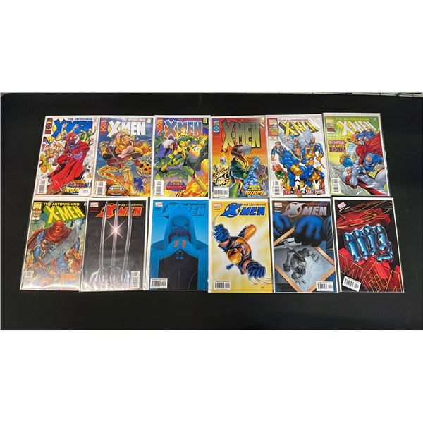 (21) MARVEL THE ASTONISHING X-MEN COMIC BOOKS