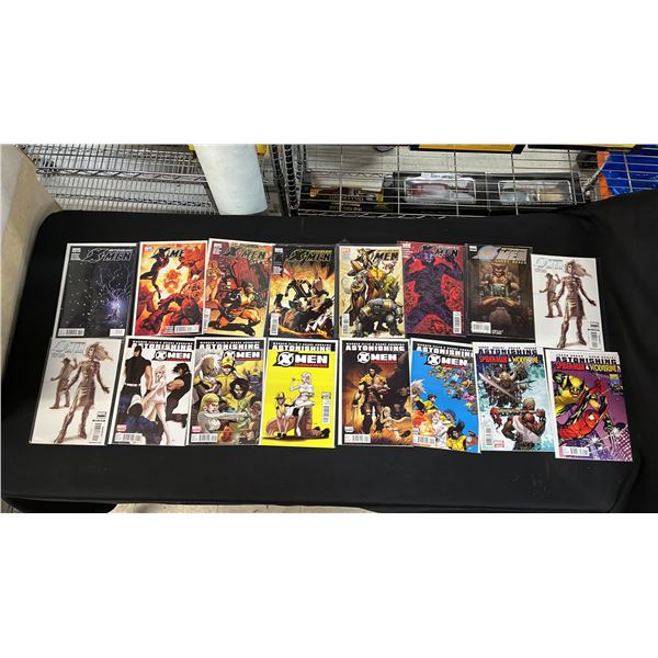 (15) MARVEL THE ASTONISHING X-MEN COMIC BOOKS