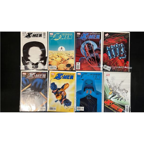 (8) MARVEL THE ASTONISHING X-MEN COMIC BOOKS