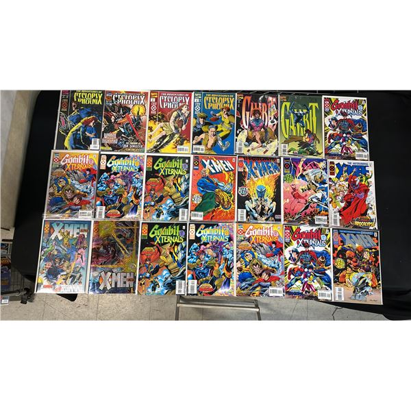 (21) MARVEL X-MEN COMIC BOOKS