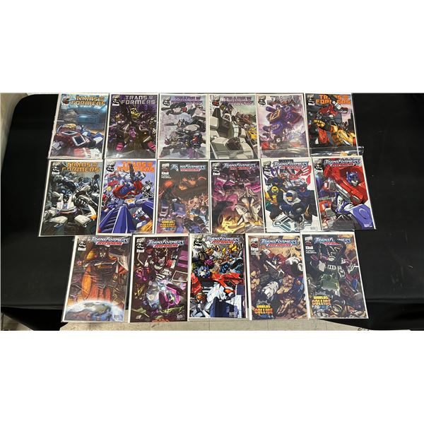 (17) DW TRANSFORMERS COMIC BOOKS