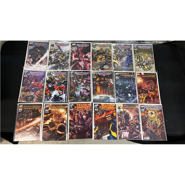 (18) DW TRANSFORMERS COMIC BOOKS