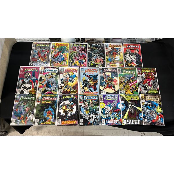 (20) MARVEL DEATHLOK COMIC BOOKS; COMPLETE RUN #1-20