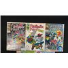 Image 2 : (5) MARVEL THE FANASTIC FOUR COMIC BOOKS; #347-349, 375 & 395