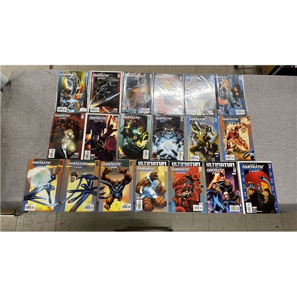(19) MARVEL ULTIMATE FANTASTIC FOUR COMIC BOOKS; COMPLETE RUN #43-60 & ANNUAL #2