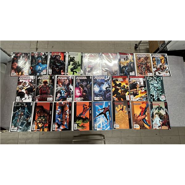 (24) MARVEL ULTIMATE COMIC BOOKS