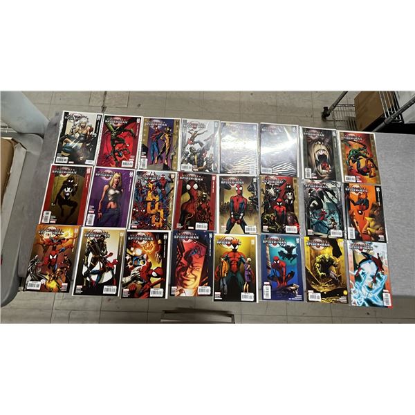(24) MARVEL ULTIMATE SPIDER-MAN COMIC BOOKS