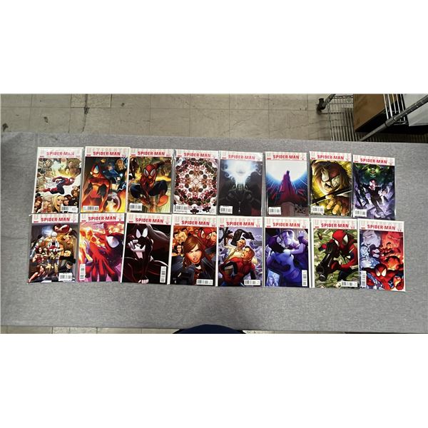 (17) MARVEL ULTIMATE SPIDER-MAN COMIC BOOKS