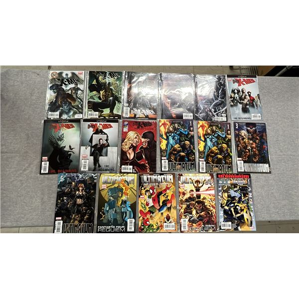 (17) MARVEL X-MEN COMIC BOOKS