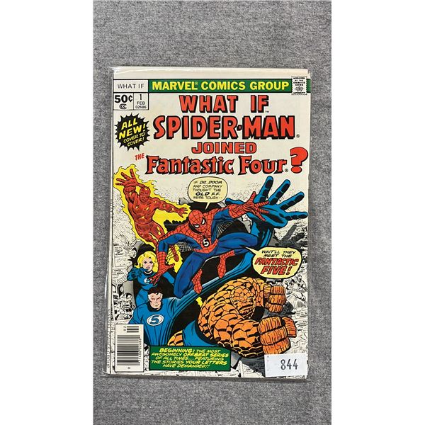 MARVEL WHAT IF SPIDER-MAN JOINED THE FANTASTIC FOUR? #1 COMIC BOOK