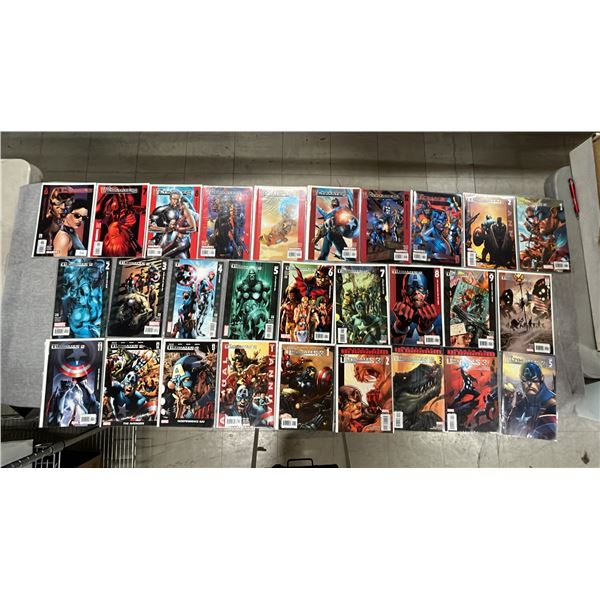 (28) MARVEL THE ULTIMATES COMIC BOOKS