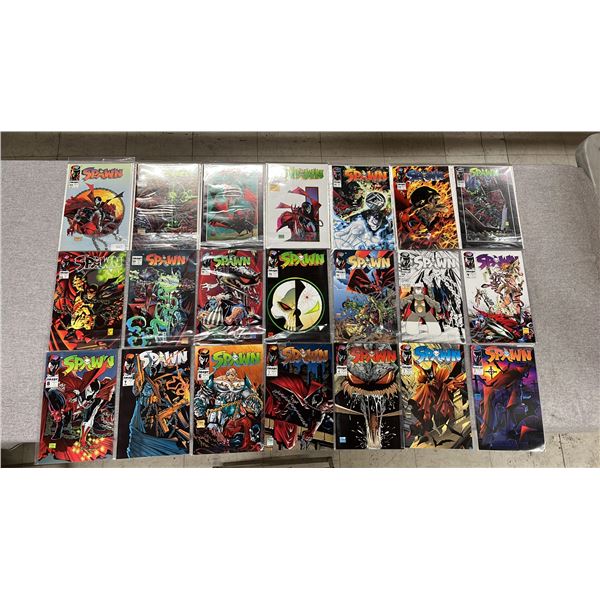 (21) IMAGE SPAWN COMIC BOOKS