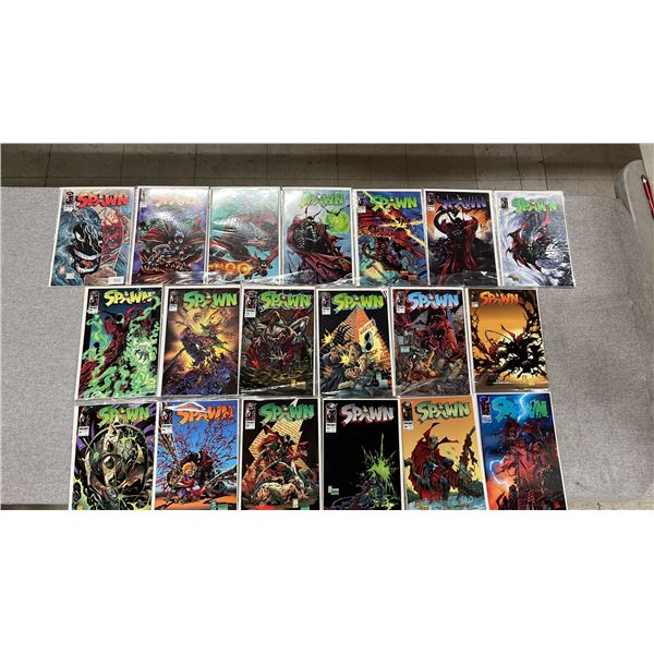 (19) IMAGE SPAWN COMIC BOOKS