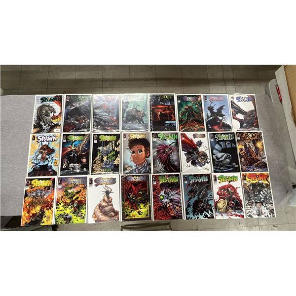 (24) IMAGE SPAWN COMIC BOOKS