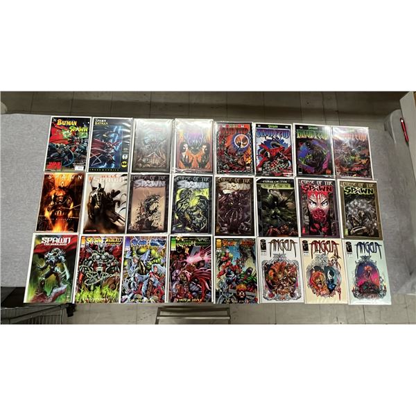 (24) IMAGE SPAWN COMIC BOOKS