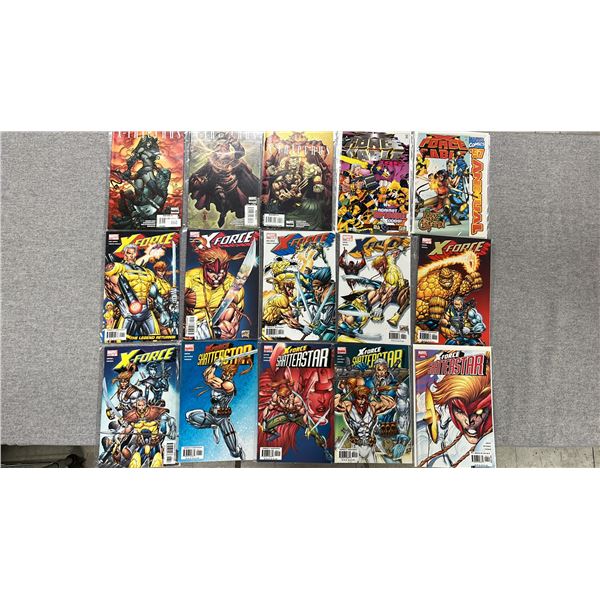 (15) MARVEL X-FORCE & X-INFERNUS COMIC BOOKS