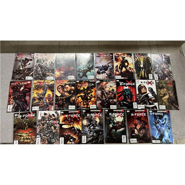 (23) MARVEL X-FORCE COMIC BOOKS