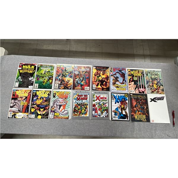 (16) MARVEL COMIC BOOKS