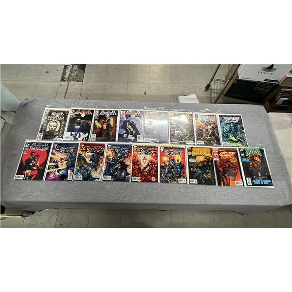 (16) MARVEL THE PUNISHER & GHOST RIDER COMIC BOOKS