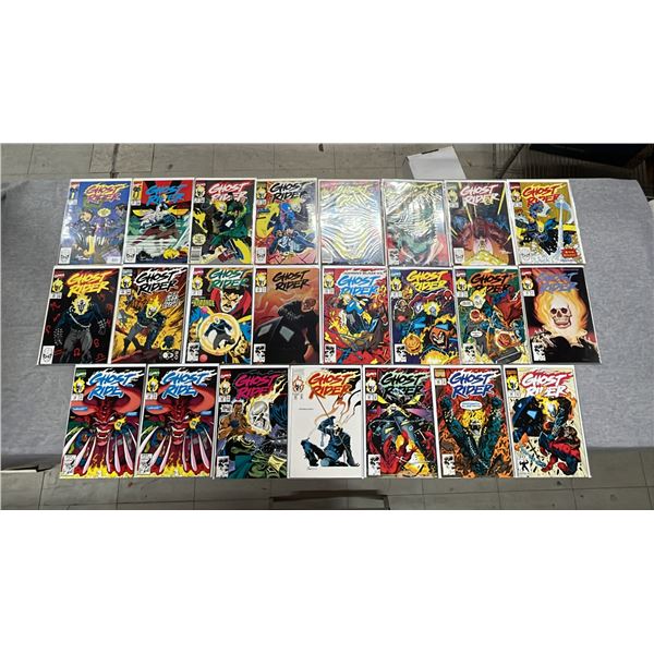 (23) MARVEL GHOST RIDER COMIC BOOKS; #2-14 & #16-24