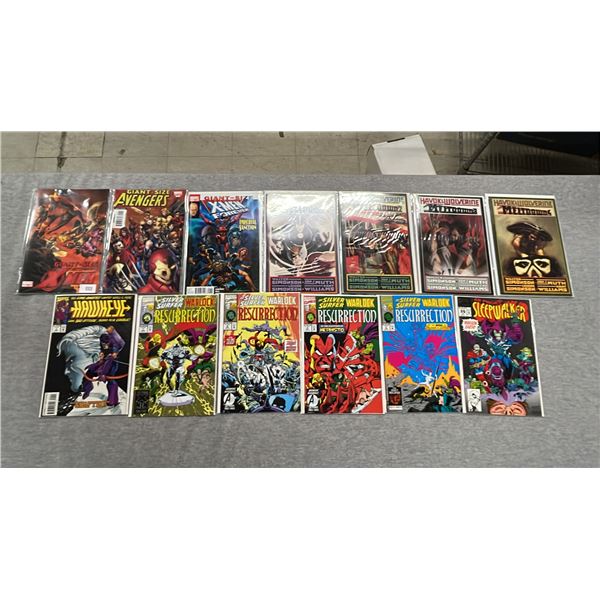 (13) MARVEL COMIC BOOKS