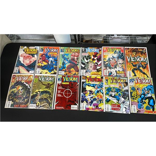 (12) MARVEL VENOM COMIC BOOKS; THE MADNESS #1-3, NIGHTS OF VENGEANCE #1-4 & MORE