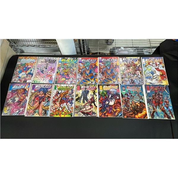(22) IMAGE WILDCATS COMIC BOOKS