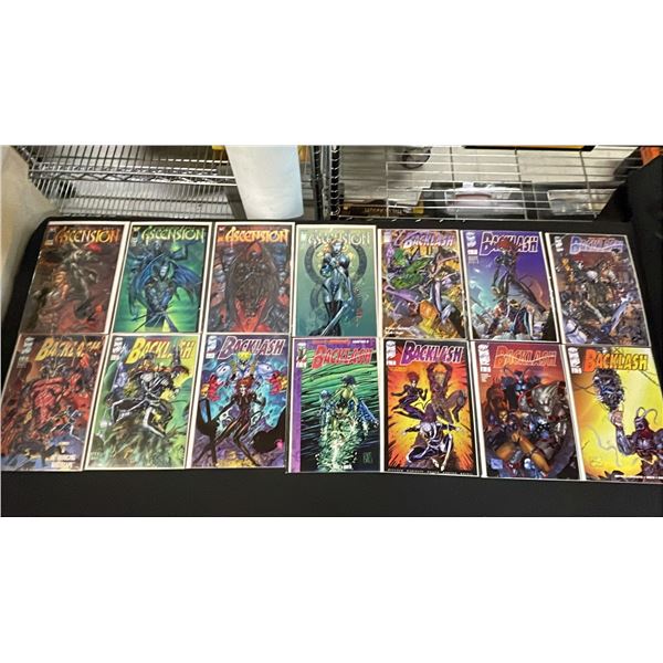 BOX OF ASSORTED IMAGE COMIC BOOKS