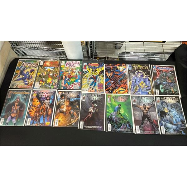 BOX OF ASSORTED COMIC BOOKS