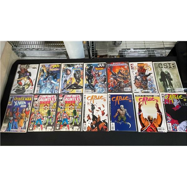 BOX OF ASSORTED MARVEL, IMAGE & MORE COMIC BOOKS