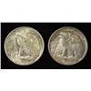 Image 2 : 1940 & 1945-D WALKING LIBERTY HALF DOLLARS AU/BU