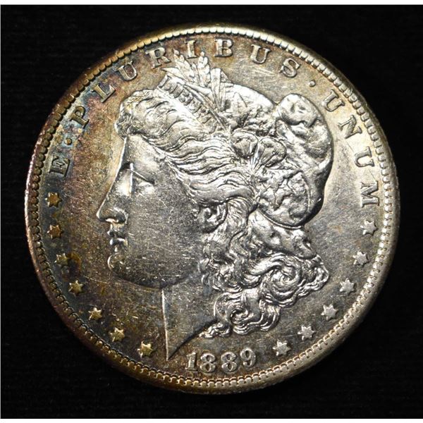 1889-S MORGAN DOLLAR AU/BU