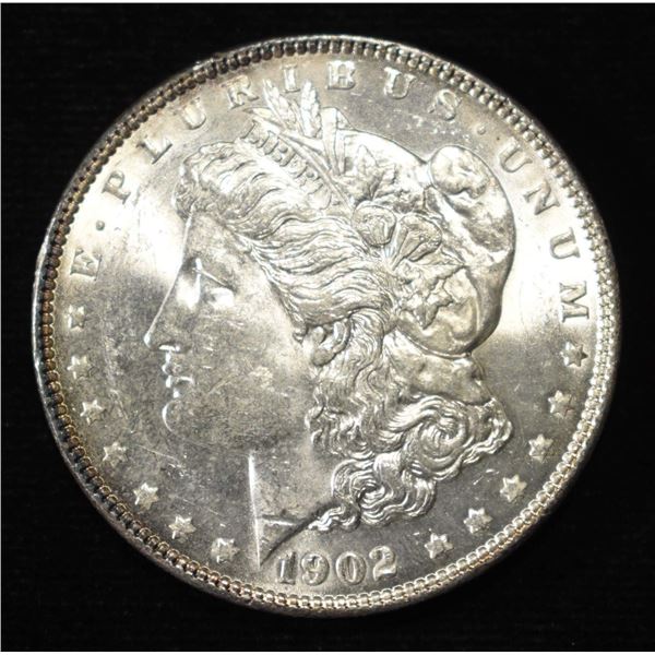 1902 MORGAN DOLLAR CH BU