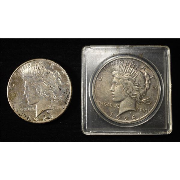 1926-P, S PEACE DOLLARS