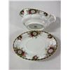 Image 2 : Royal Albert "Celebration' Serving Pieces - Teapot, Gravy Boat, Bowl & Dish