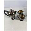 Image 2 : Vintage Silverplate Tea & Coffee Service a As-Found Lot