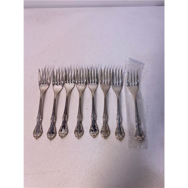 Birks Sterling Silver Forks, Total Weight 270g