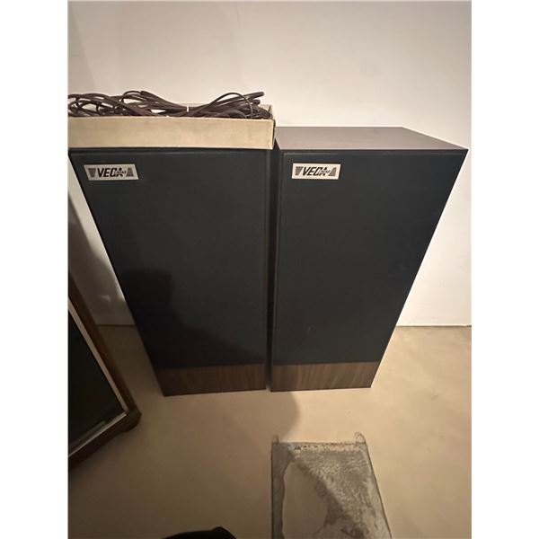 Pair of Vintage Vega Speakers