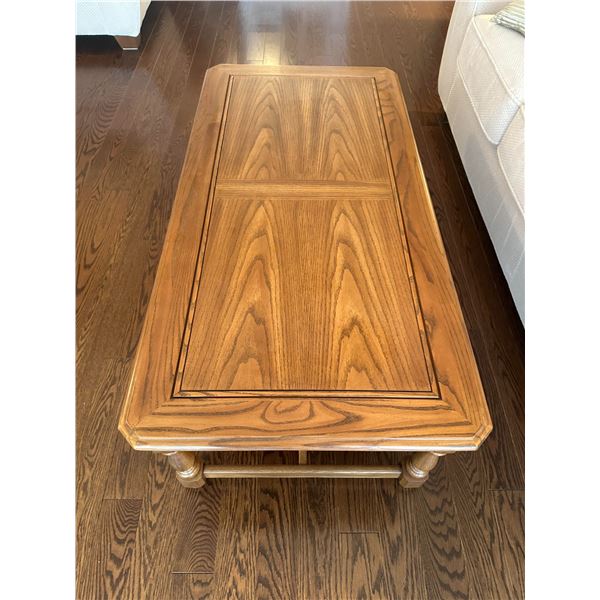 Vintage Oak Coffee Table