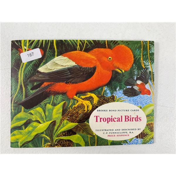 Brooke Bond “Tropical Birds” Picture Card Album – Complete – C.F
