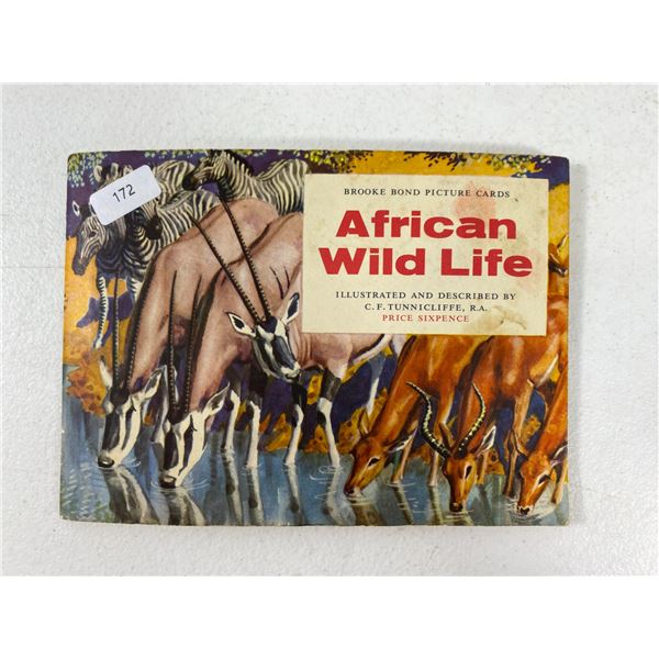 Brooke Bond “African Wild Life” – Complete Picture Card Album