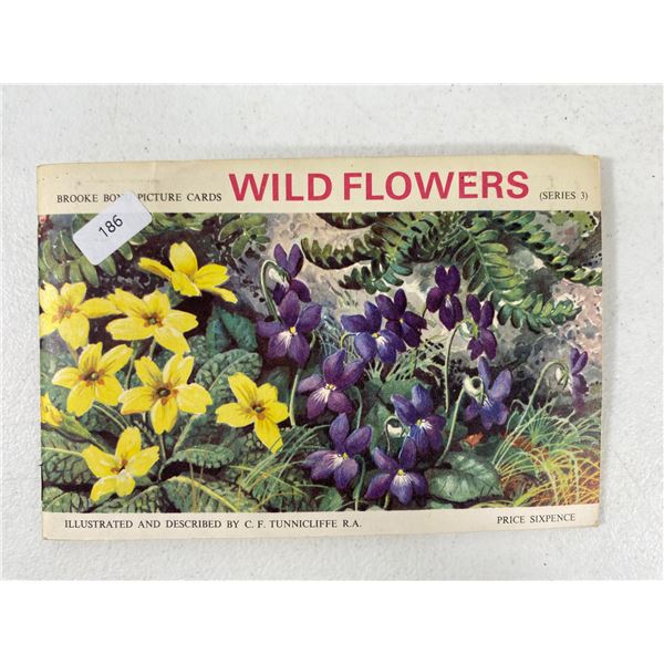 Brooke Bond “Wild Flowers” (Series 3) – Complete – Illustrated b
