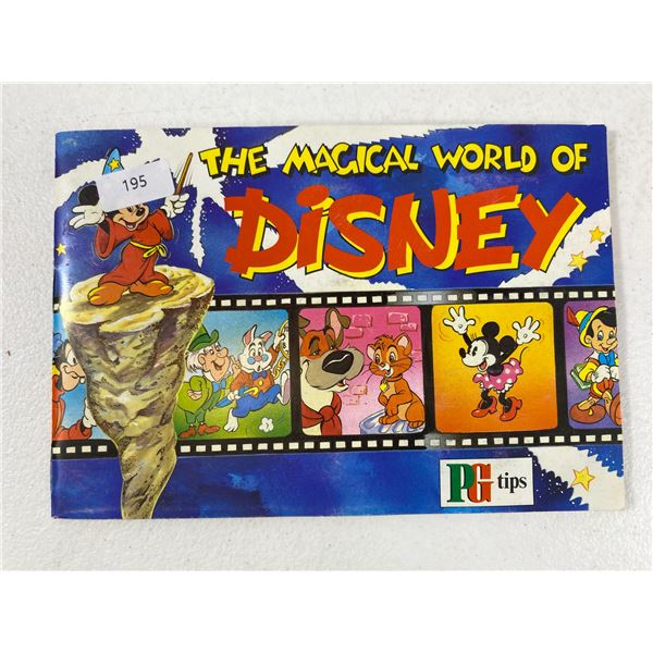 PG Tips “The Magical World of Disney” – Complete – Vintage Pictu