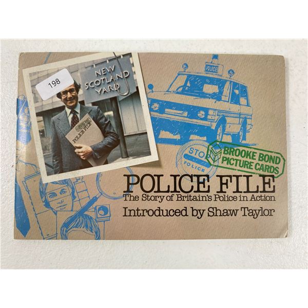 Police File – Brooke Bond Picture Card Album